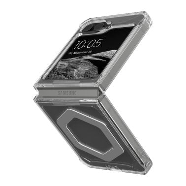 UAG | Plyo Pro Case w/MagSafe  Samsung Galaxy Z Flip6 - Ice/Silver | 15-12582