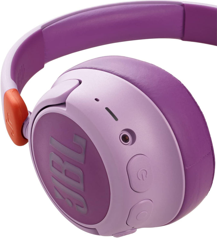 JBL | Junior 470 NC Wireless Over-Ear Bluetooth - Pink | JBLJR470NCPIKAM