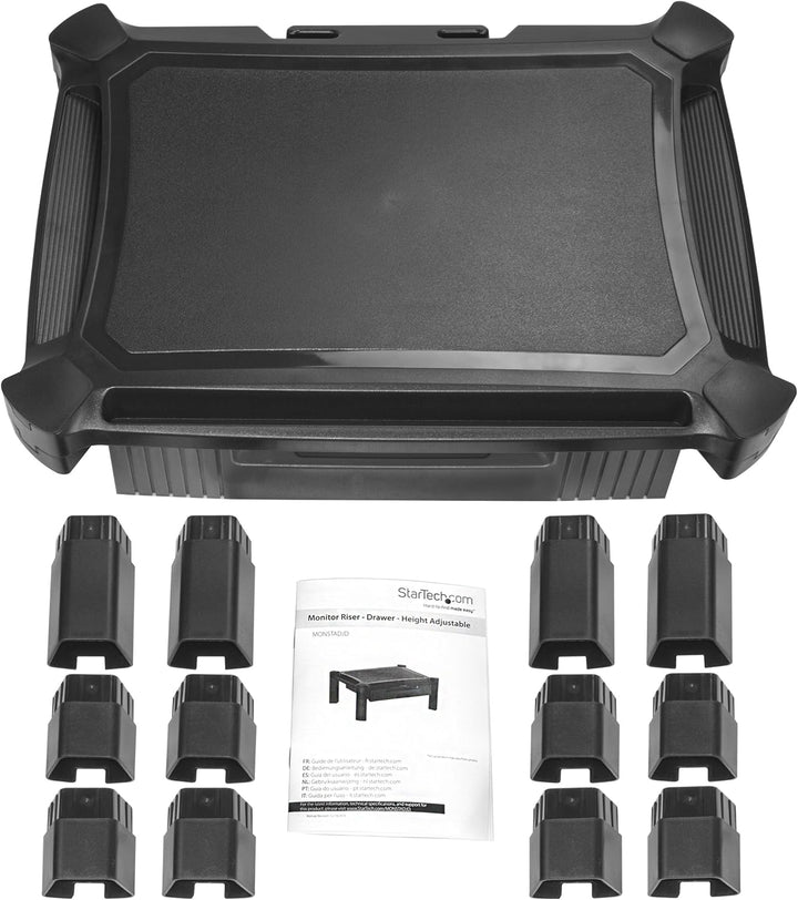 StarTech | Adjustable Monitor Riser Monitors up to 32 | MONSTADJD