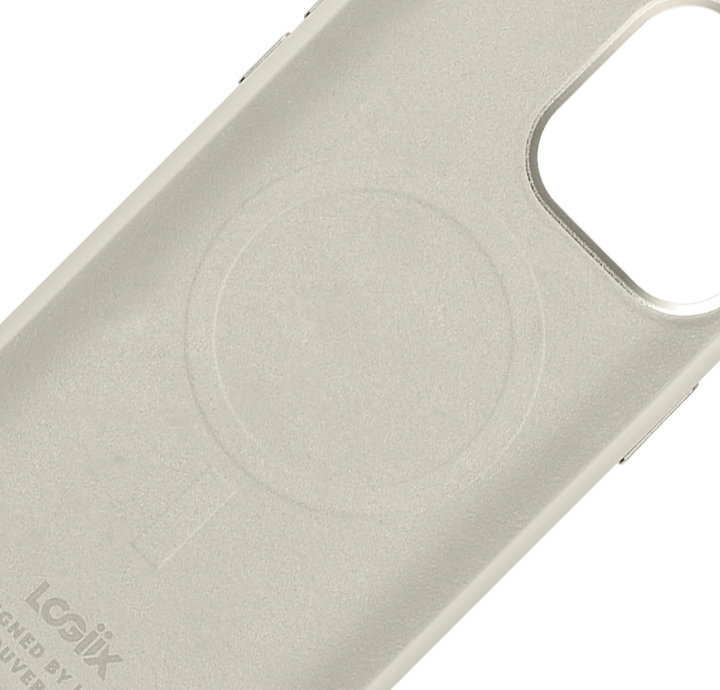 LOGiiX | Vibrance Silicone iPhone 17 Case - Sand | LGX-13997