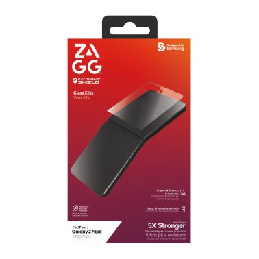 ZAGG | InvisibleShield Glass Elite Screen Protector Samsung Galaxy Z Flip 8 | 200122559