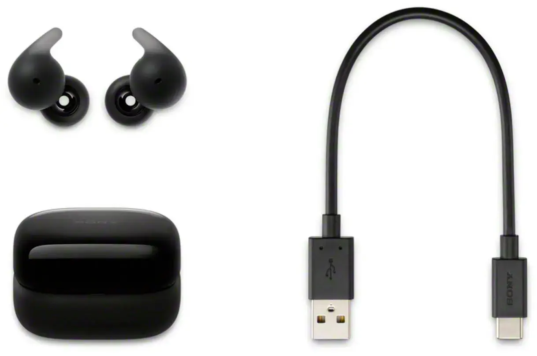 Sony | LinkBuds Open In-Ear True Wireless Earbuds - Black | WFL910B