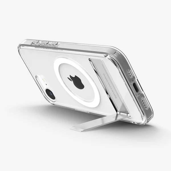 Spigen | Slim Armor Essential S Mag Fit for iPhone 16e - Clear White | SGPACS09132