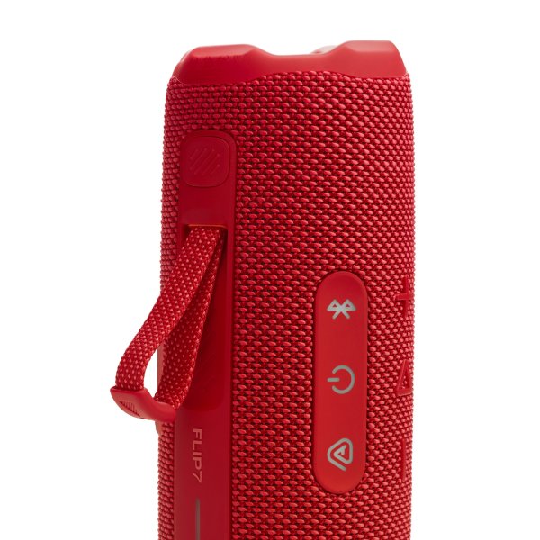 JBL | Flip 7 Waterproof Bluetooth Wireless Speaker - Red | JBLFLIP7REDAM