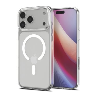 Spigen | Crystal Flex MagFit iPhone 18 Pro Max - Clear/White | ACS11912
