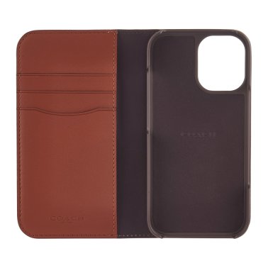 Coach | Folio Signature C Case iPhone 16 - Tan | 15-13358