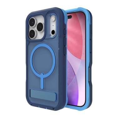 ZAGG | Graphene Rainier Snap Kickstand iPhone 17 Pro Case - Cobalt Horizon | 702319162