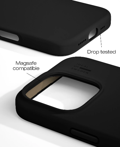 Ideal of Sweden | Silicone Case MagSafe iPhone 16 - Black | 120-8771