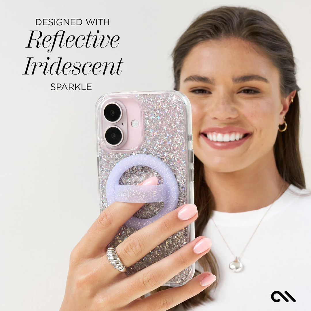 Case-Mate | Twinkle MagSafe Case iPhone 16 - Disco | 15-13236