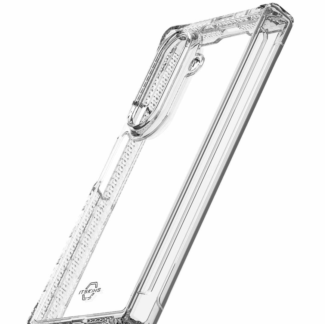 ITSKINS | Hybrid_R Case Hinge for Samsung Galaxy Z Fold 7 - Clear | SGQ7HYICLTRSP