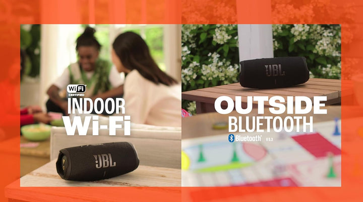 JBL | Charge 5 Wi-Fi Waterproof Wireless Speaker - Black | JBLCHARGE5WIFIBAM | PROMO ENDS NED | REG. PRICE $289.99