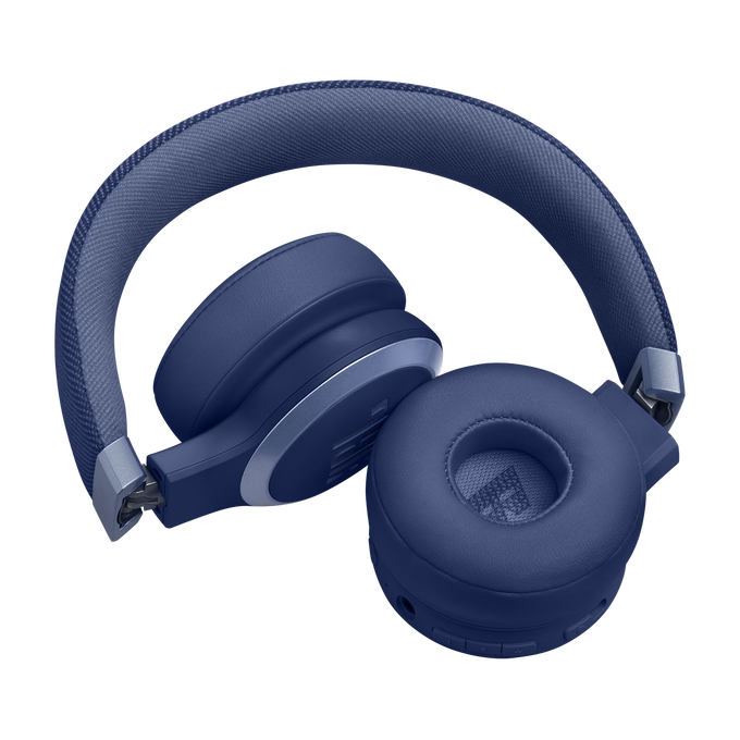 JBL | Live 670NC Wireless On-Ear True Adaptive Headphones - Blue | JBLLIVE670NCBLUAM