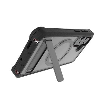 ZAGG | Graphene Rainier Snap Kickstand Case Samsung Galaxy S26 - Smoke Black | 0702321390