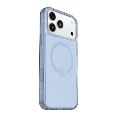 OtterBox | Symmetry Clear iPhone 17 Pro Max w/MagSafe + Camera Control Case - Blue Bliss | 77-98873