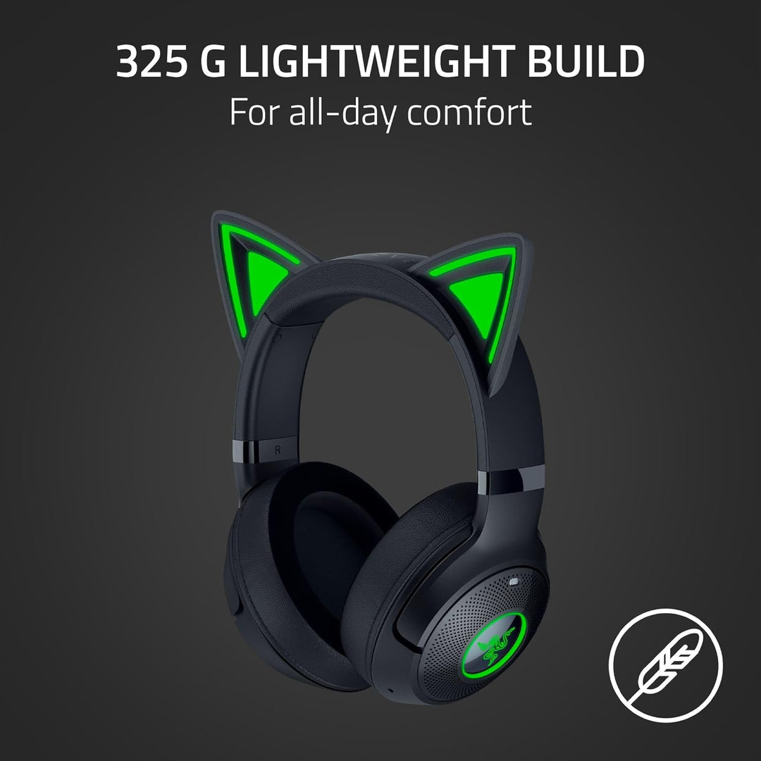 Razer Renewed | Kraken Kitty V2 Pro Headset Quartz - Black | RZ04-04510200-R3UR