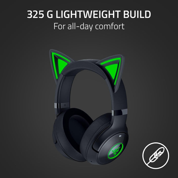 Razer Renewed | Kraken Kitty V2 Pro Headset Quartz - Black | RZ04-04510200-R3UR