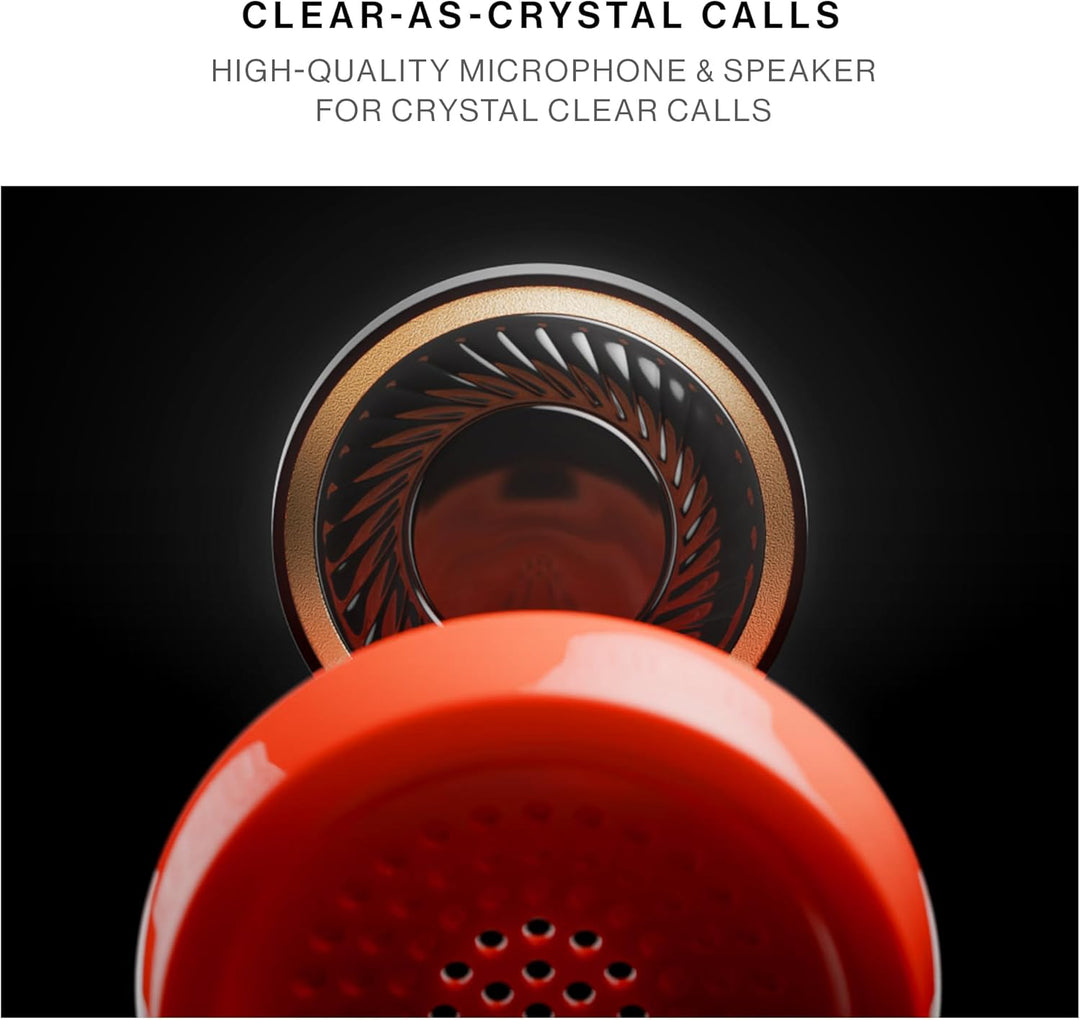 Native Union | POP Phone Retro Telephone Handset with Mic & Speaker, USB-C for iPhone, iPad, Laptop, Tablet - Alarm Red | POP-P-ARD