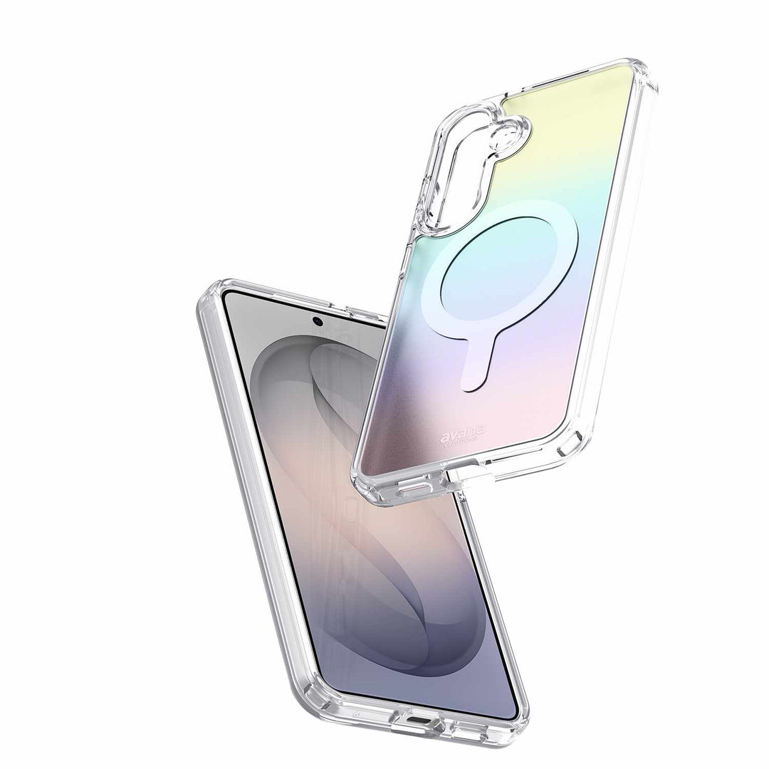 Avana | Cosmic Frost Case w/Magnets for Samsung Galaxy S26 FE/Galaxy S25 FE - Violet | SG6FAVRIRBUPE