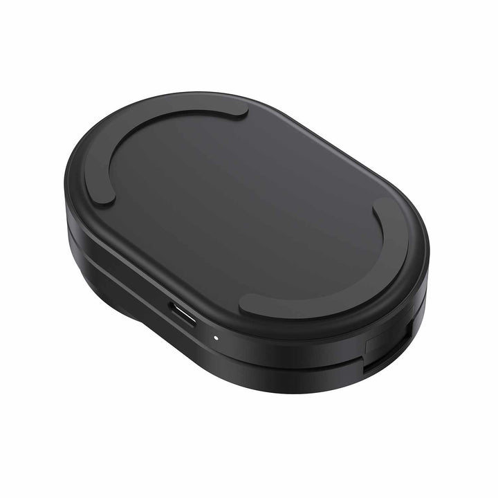 Blu Element | Qi2 3-in-1 Foldable Wireless Charging Stand 15W MagSafe-Compatible - Black | BEWCQi23IN1F PROMO ENDS JAN 3