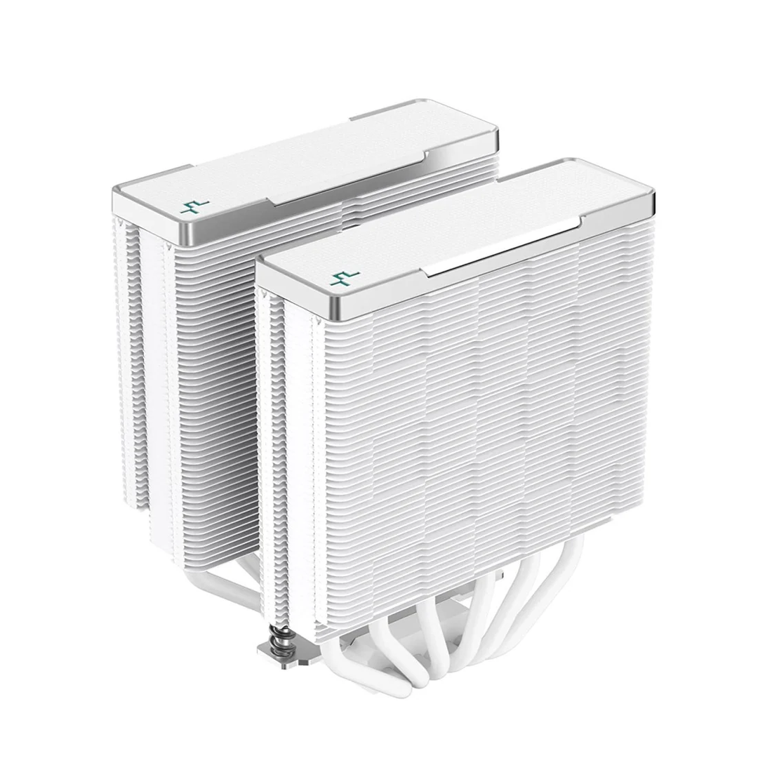 DeepCool | Fan Dual Tower CPU Cooler Retail - White | R-AK620-WHNNMT-G-1 AK620