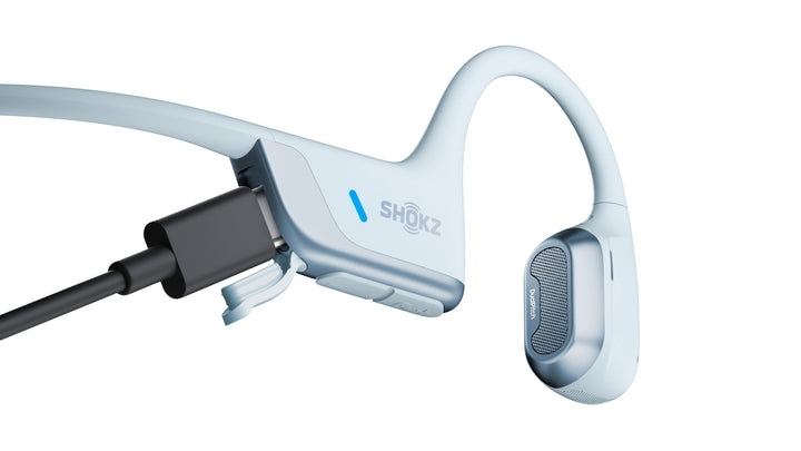 Shokz | OpenRun Pro 2 Mini Bone Conduction Open-Ear Bluetooth Headphones - Blue | S821-MN-BL-CA-326
