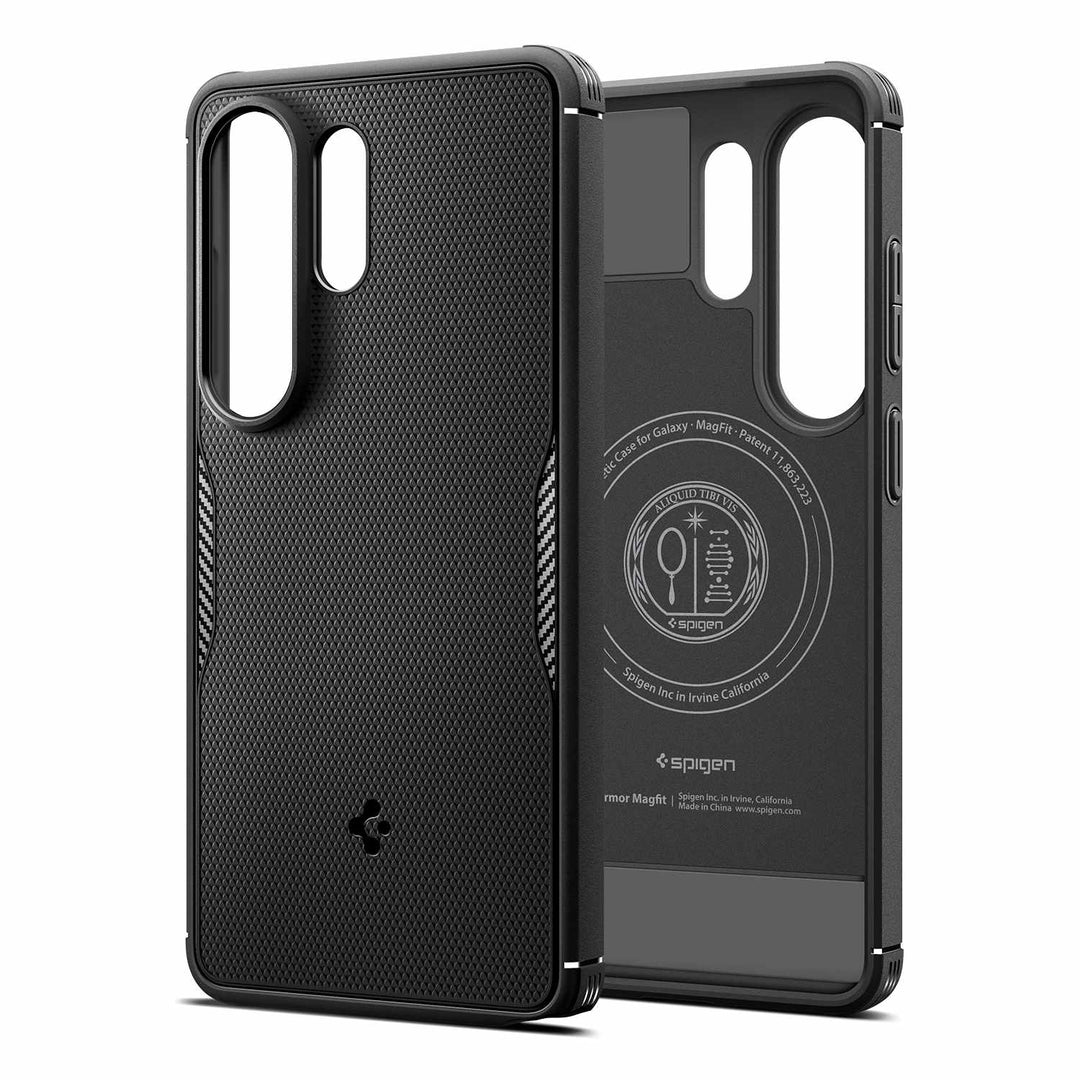 Spigen | Core Armor Case w/Magnets for Samsung Galaxy S26 Ultra - Matte Black | ACS10690