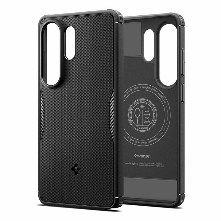 Spigen | Core Armor Case w/Magnets for Samsung Galaxy S26 Ultra - Matte Black | ACS10690