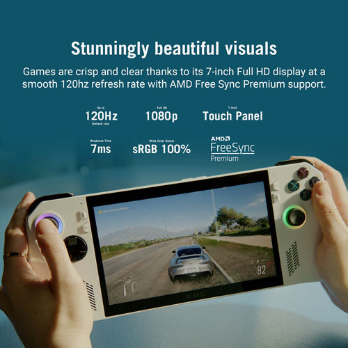 ASUS | ROG Ally 7" 1080p Touch Gaming Console AMD Z1 Extreme Radeon Navi3 16GB RAM 512GB SSD Windows 11 XBOX GamePass | RC71L-ALLY.Z1X_512 | PROMO ENDS OCT 16 | REG. PRICE $ 899.99