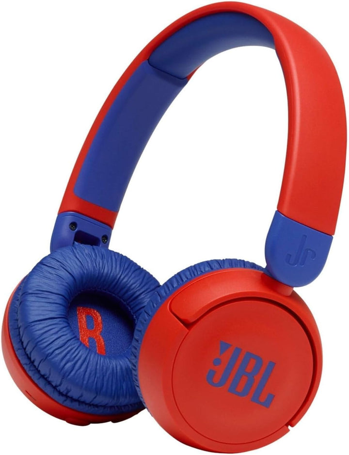 JBL | Junior 310BT Lifestyle-Wireless On-ear - Red | JBLJR310BTREDAM