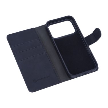 SPECTRUM | Folio Slim Detachable 2-1 Wallet iPhone 17 Pro Max Case - Black | 2009FOLIO