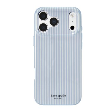 Kate Spade | Protective MagSafe iPhone 18 Pro Max/17 Pro Max  - Stripe Diamond Blue | KS061158