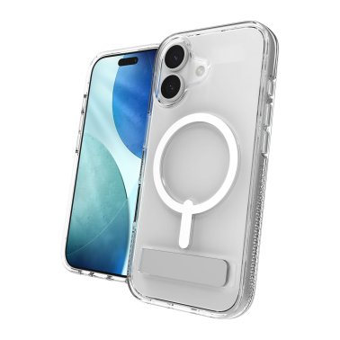 ZAGG | Graphene Crystal Palace Snap Kickstand  iPhone 17 Case - Clear | 702318860