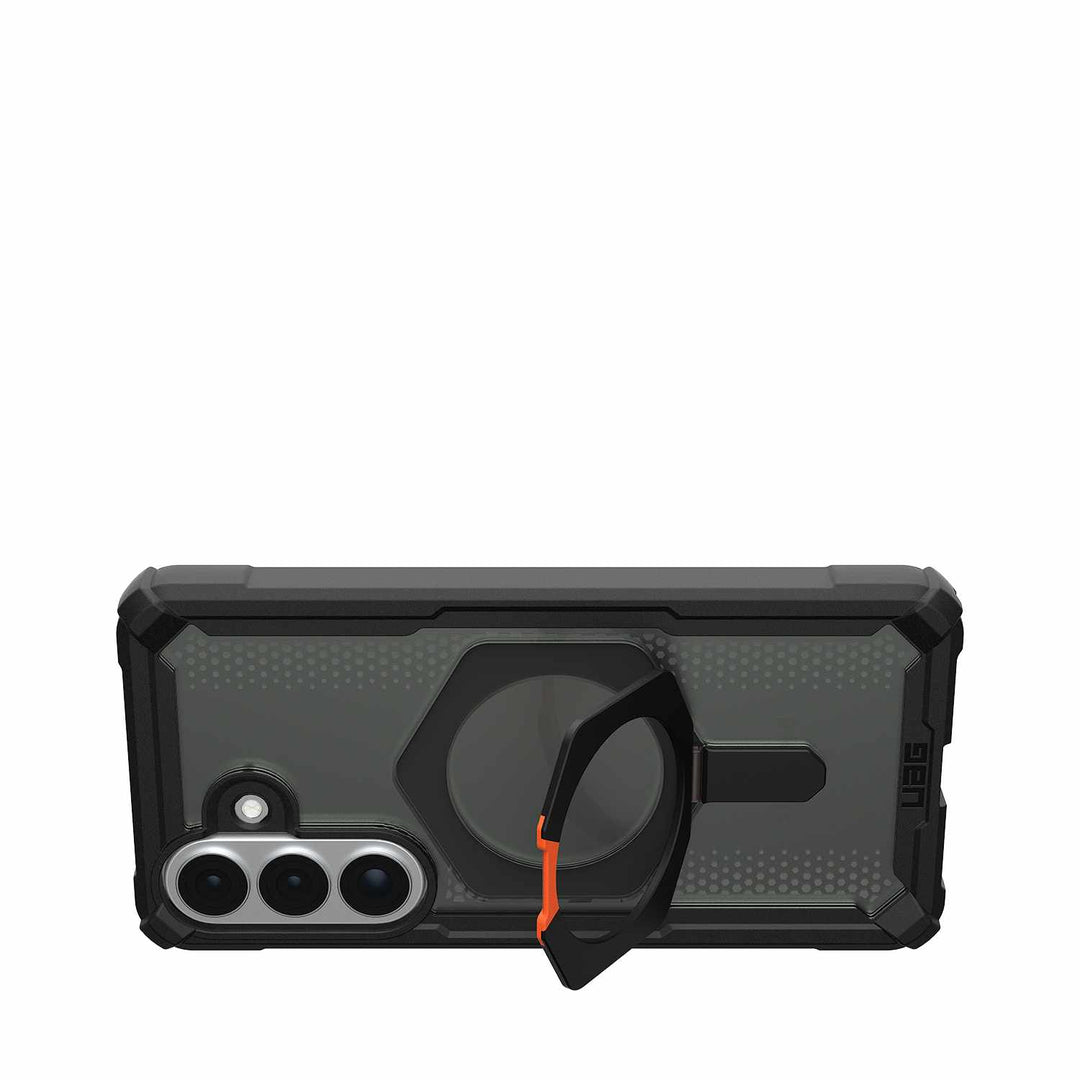 UAG | Plasma XTE Rugged Kickstand Case w/Magnets for Samsung Galaxy S26+ - Black/Orange | 214523114097