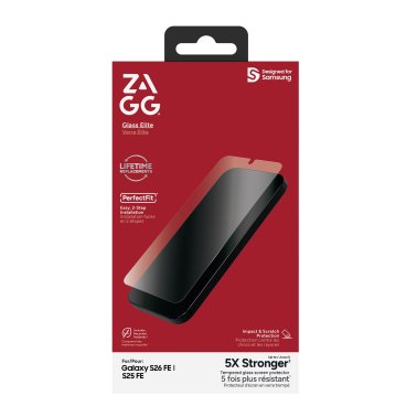 ZAGG | InvisibleShield Glass Elite Screen Protector for Samsung Galaxy S26 FE/Galaxy S25 FE | 200122580