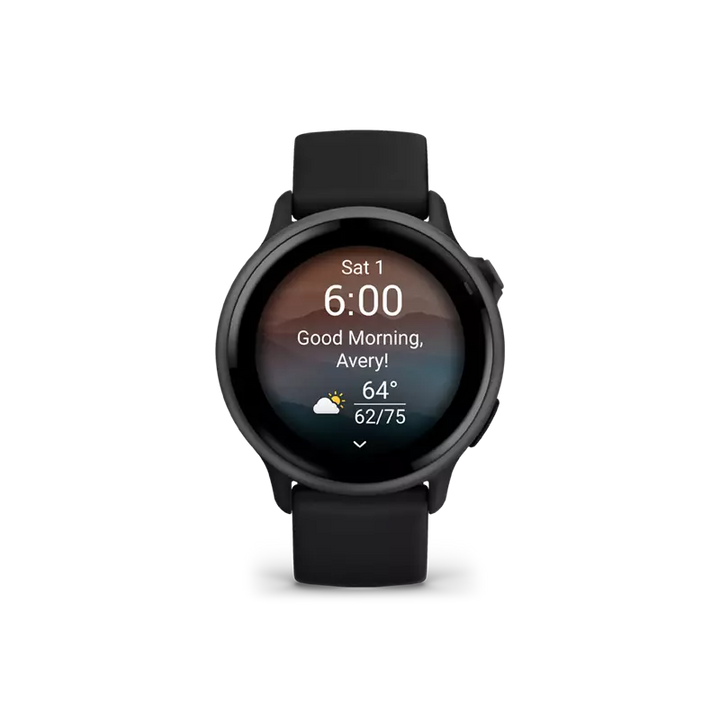 Garmin | vívoactive® 6 GPS Smartwatch and Fitness Tracker - Black | CE010-02985-00