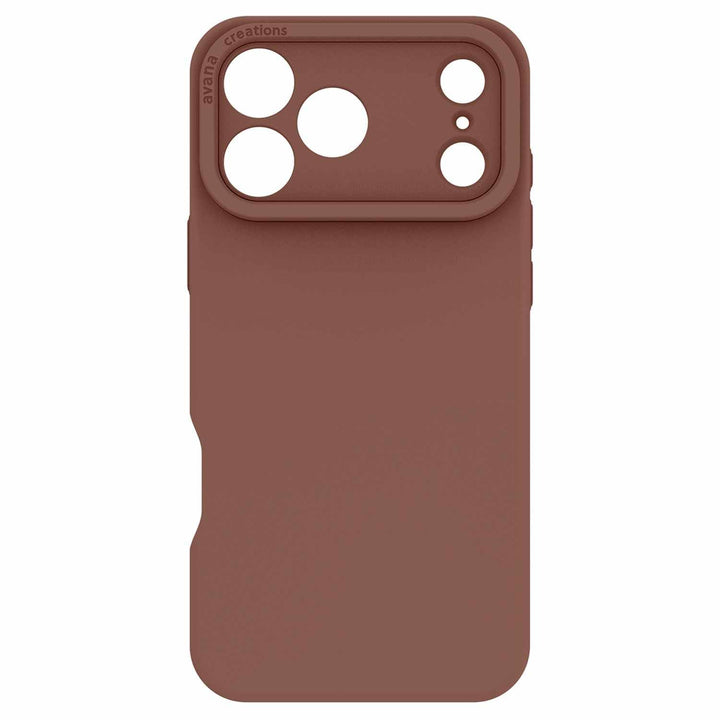 Avana | Velvet MagSafe Case iPhone 17 Pro Max - Mocha | AP7UAVSIKMOCC