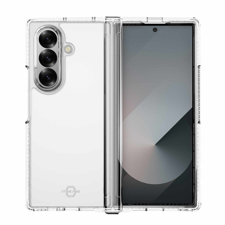 ITSKINS | Hybrid_R Case Hinge for Samsung Galaxy Z Fold 7 - Clear | SGQ7HYICLTRSP
