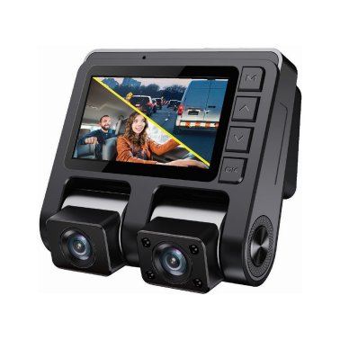 myGEKOgear | Orbit D110 1K/1K Dual Front + In Cabin View Dash Cam - Black | 15-12817