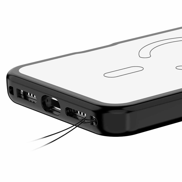 Avana | Glim MagSafe Case for iPhone 17 Pro - Ash | AP7XAVRMRBLCK