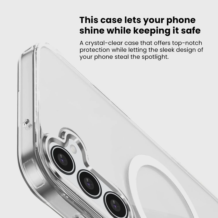 Caseco | Fremont Case with MagSafe for Samsung S26+ - Clear | C24F6-00