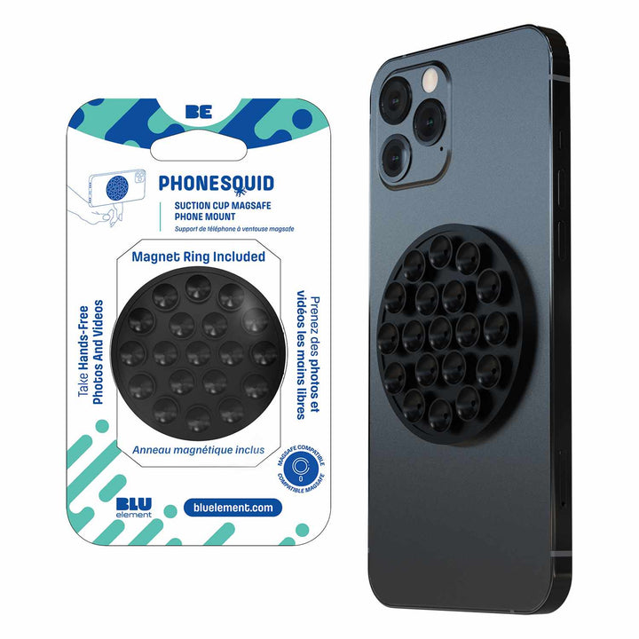 Blu Element | Round MagSafe Phonesquid - Black | BERMSPSB25