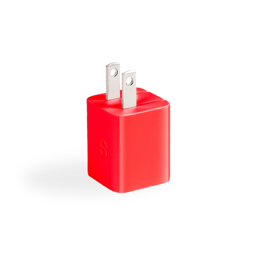 LOGiiX | Vibrance Power Mini Wall Charger USB-C 30W - Red | LGX-13715