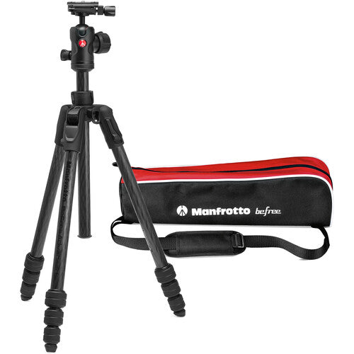 Manfrotto | Befree Advanced Arca-Swiss Twist Carbon Fibre Tripod - Black | MKBFRTC4FB-BH