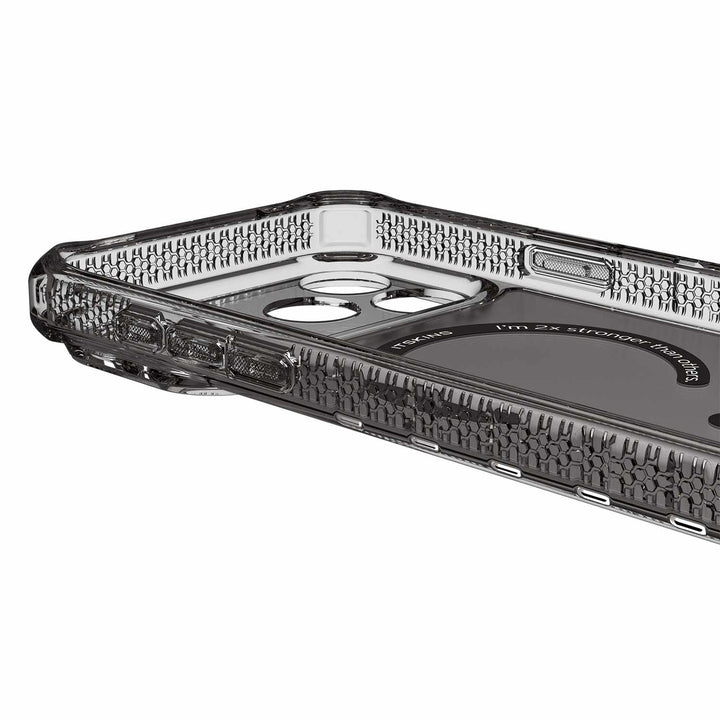 ITSKINS | Hybrid_R Vapor MagSafe Case iPhone 17 Pro Max - Smoke | AP7UHBVARSMOK