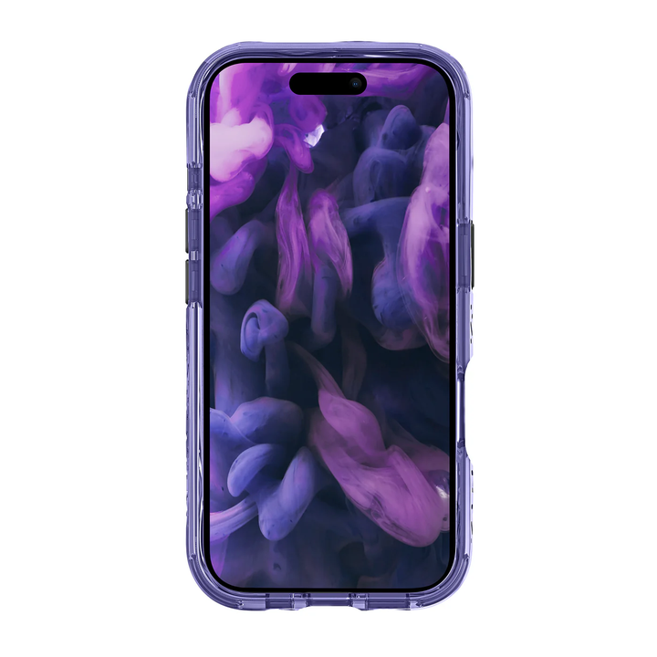 LAUT | Crystal Matter X MagSafe iPhone 17 Case - Purple Crystal | L_IP25A_CMX_PU
