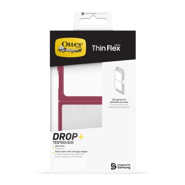 Otterbox | Thin Flex Series Case Samsung Galaxy Z Flip6 - Red - Berry Bliss | 15-12639