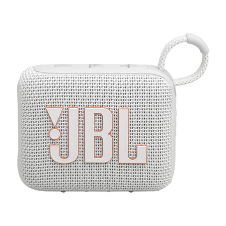 //// JBL | Go 4 Waterproof Bluetooth Wireless Speaker - White | JBLGO4WHTAM