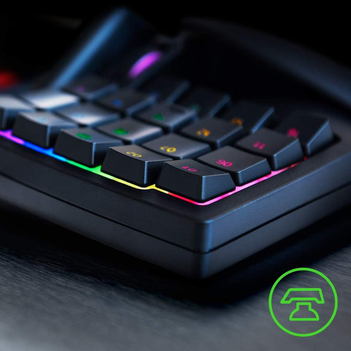 Razer | Tartarus V2 Left-Handed Gaming Keypad 32 Programmable Keys - Black | RZ07-02270100-R3U1