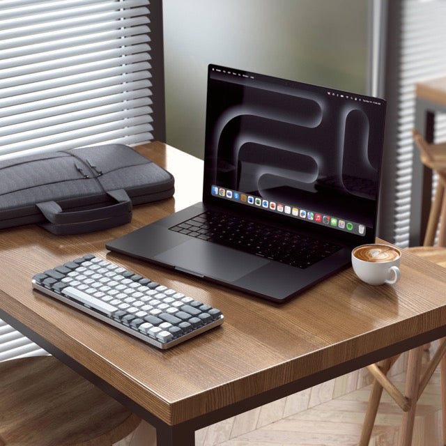 Satechi | Slim Mechanical Backlit TKL Keyboard - Light | ST-KSM1LT-EN