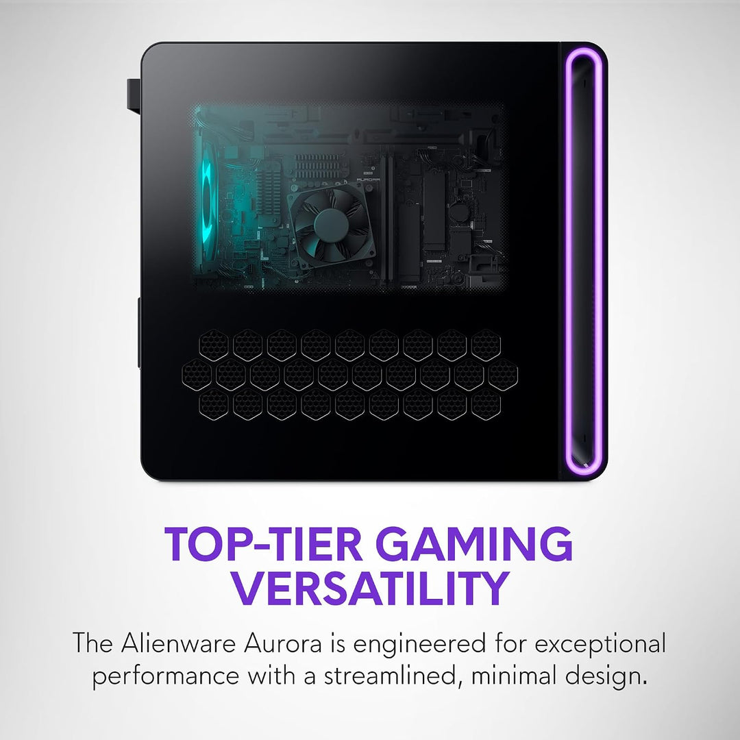 Alienware | Aurora Gaming Desktop Ultra 7 processor 265F 32GB DDR5 1TB RTX 5060 Ti 8GB GDDR7 500W Liquid Cooler W11 Home 1YR